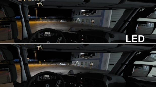 ETS2 - Headlight Options (Led+Xenon)