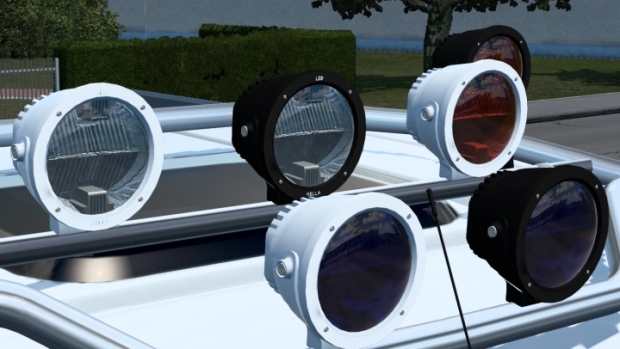 ETS2 - Hella Rallye 4000 Lamp Pack V2.0