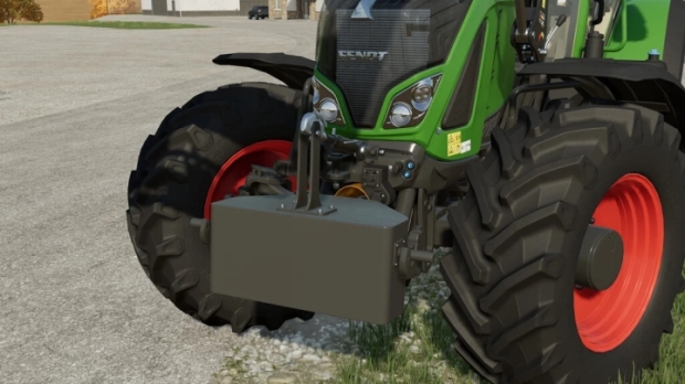 FS22 - Homemade Weight 800 KG V1.0
