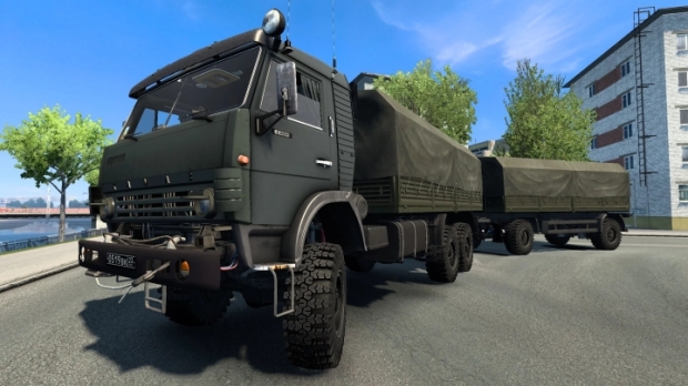ETS2 - KamAZ 43101 Army (UPD: 2023.03. [02])