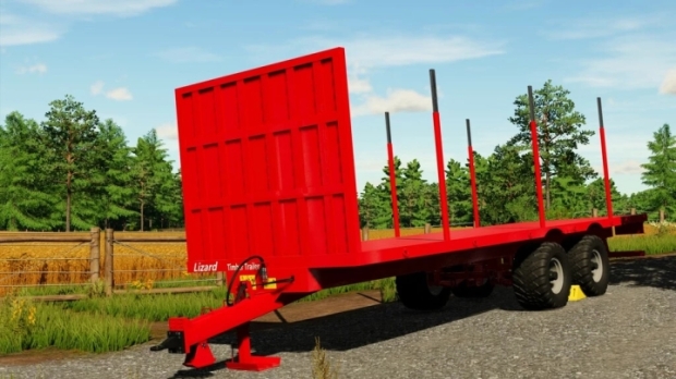 FS22 - Lizard 28FT Timber Trailer V1.0