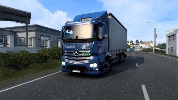 ETS2 - Mercedes-Benz Antos 12 Truck | Euro Truck Simulator 2 | Mods.club