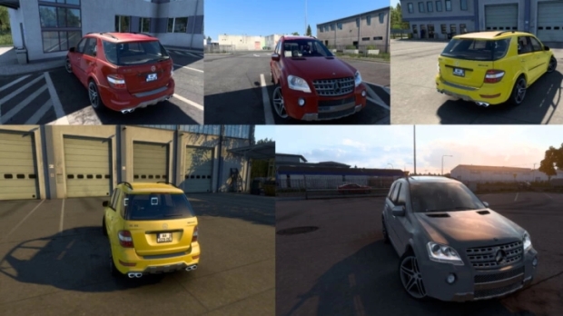 ETS2 - Mercedes-Benz ML63 AMG 2009
