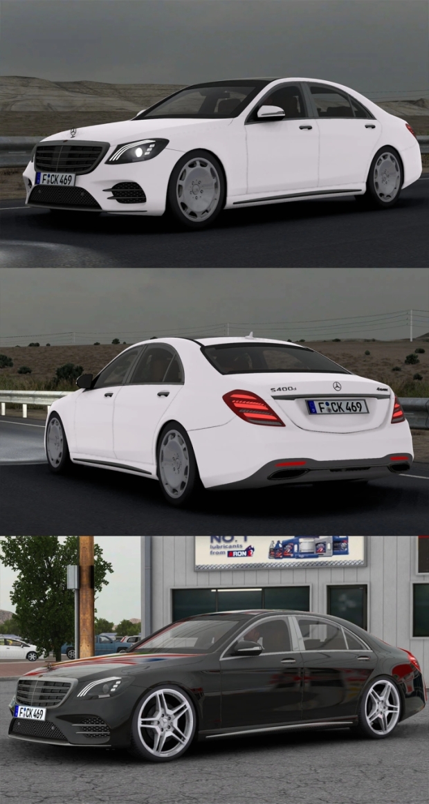 ATS - Mercedes-Benz W222 S-Class S-400d V4.4
