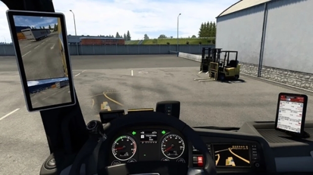 ETS2 - Mirror Cam All Truck V230223