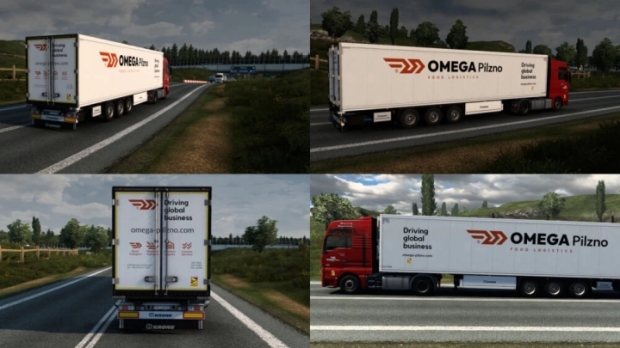ETS2 - Omega Pilzno Paintjob Pack V1.1