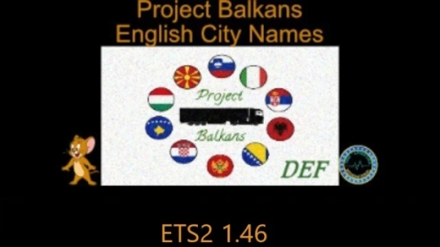 ETS2 - Project Balkans English City Names V1.0