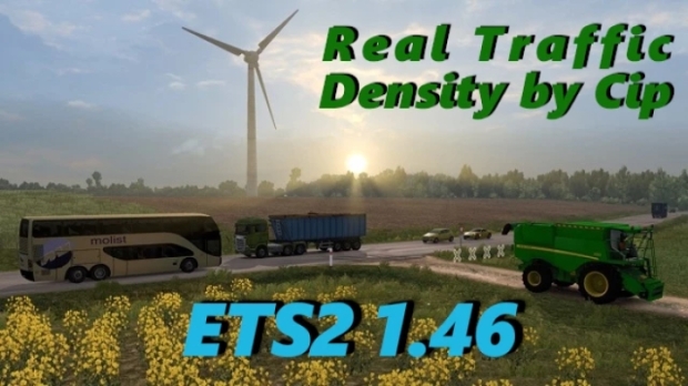 ETS2 - Real Traffic Density V1.46.e