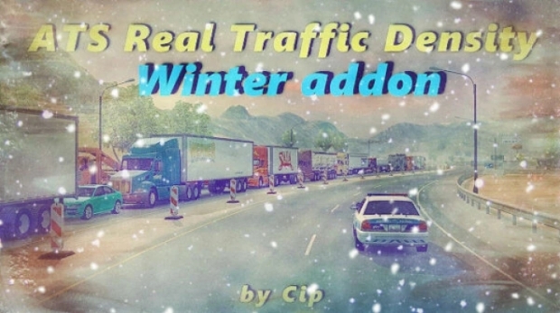 ATS - Real Traffic Density Winter V1.0