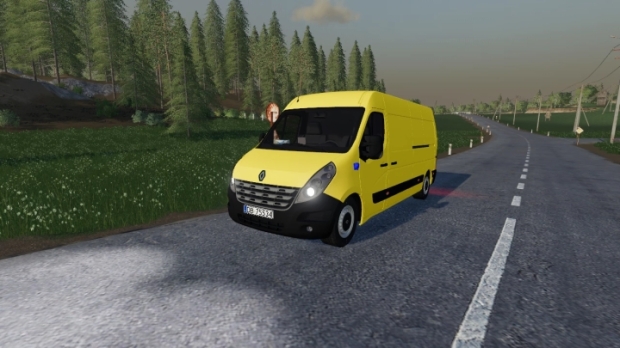 FS19 - Renault Master - Wersja Cywilna V1.0