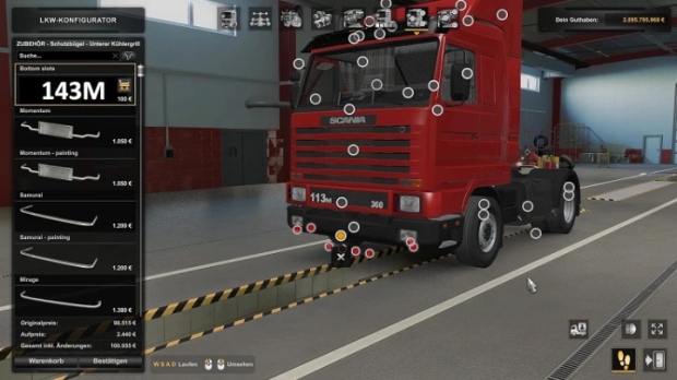 ETS2 - Scania 143M Tuning Pack