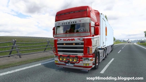 ETS2 - Scania 164L + Custom Trailer V1.0