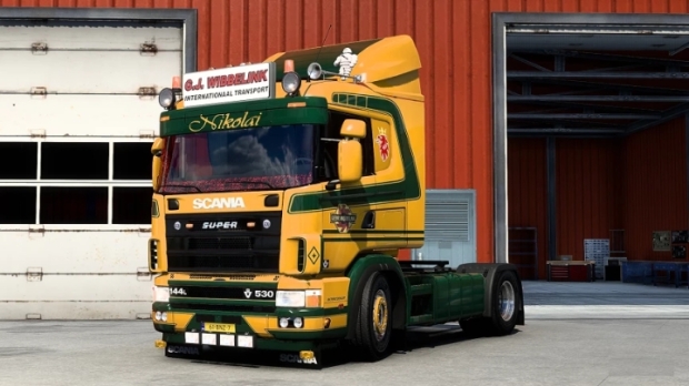 ETS2 - Scania RJL R4 GJ Wibbelink Skin