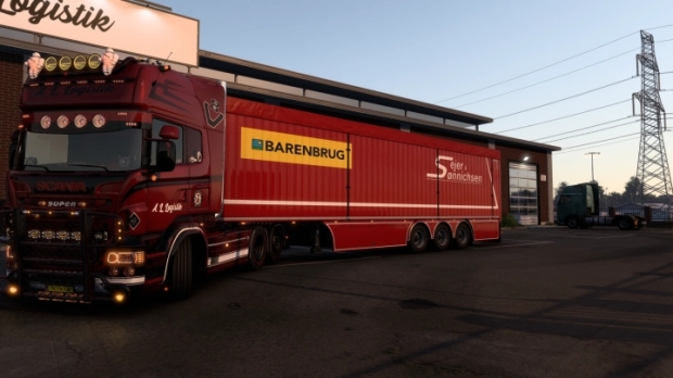 ETS2 - Sejer & Soennichsen Mowing Floor Trailer Skin V2.0