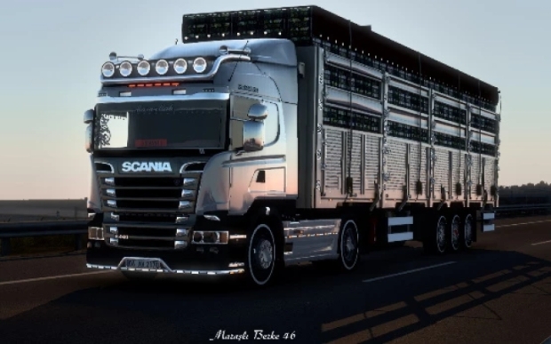 ETS2 - Silvanlı Hamid And Trailer With Button Exhaust