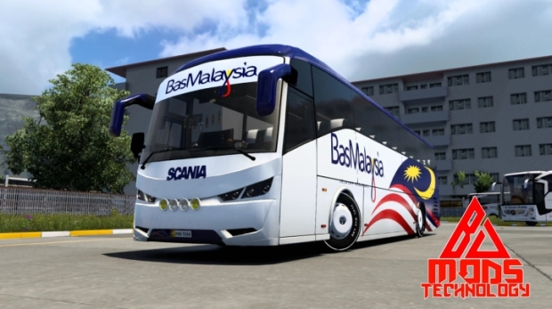 ETS2 - SKS E5 Modulr Busmalaysia Skin