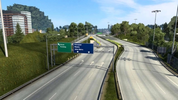 ETS2 - South East Asia Map V0.2.1.1