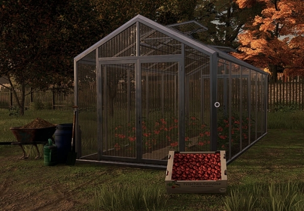 FS22 - Tomato Greenhouse for the Hof Bergmann V1.0