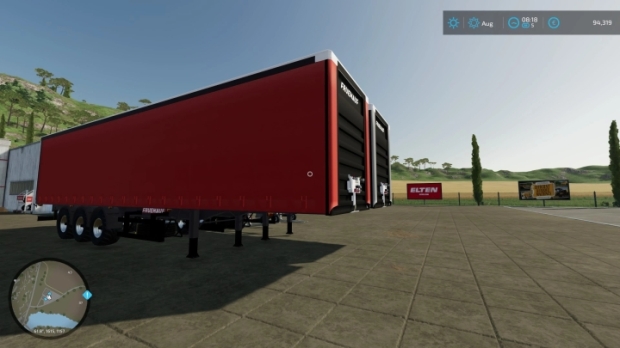 FS22 - Trailer with Forklift V1.0.0.1