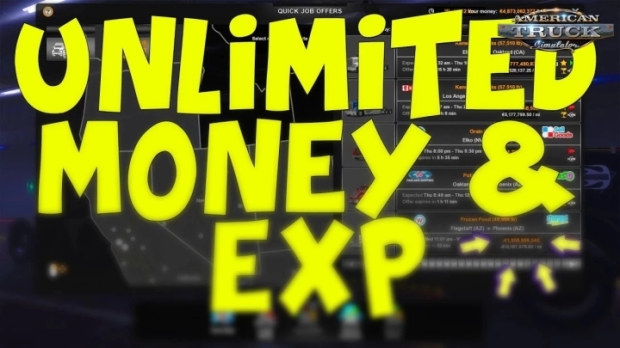ATS - Unlimited Money + XP V1.5