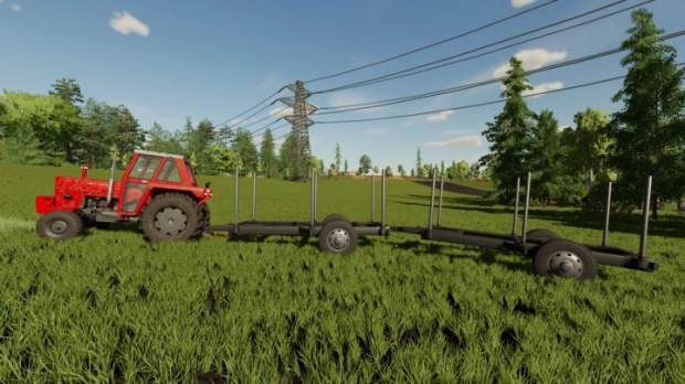FS22 - Vagonet Wood Trailer V1.0