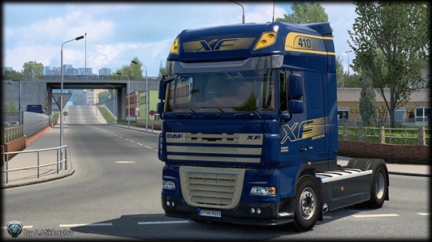 ETS2 - 4K 8K DAF XF 105 Multicolor 02 Skinpack