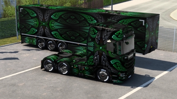 ETS2 - Abstract Scania Skin