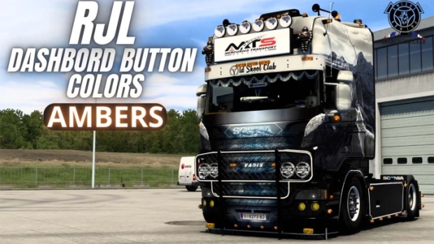 ETS2 - Amber Dashboard Button V1.0