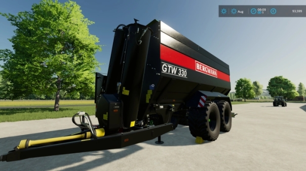 FS22 - Bergmann GTW 330 Black Beauty V1.0
