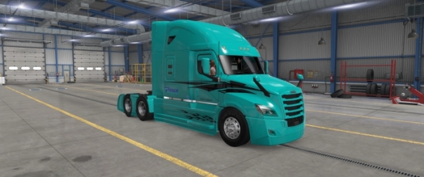 ATS - Cascadia RR 72 Cab Skin