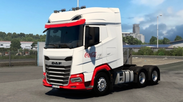 ETS2 - Daf 2021 Coca-Cola Skin V1.0