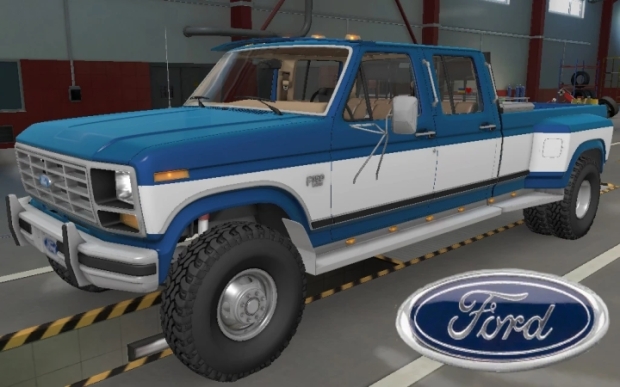 ETS2 - Ford F-350 Crewcab 1986