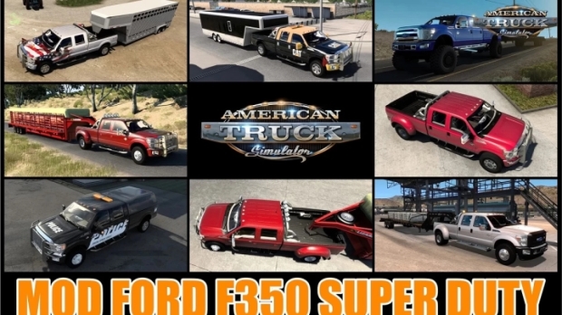 ATS - Ford F350 Super Duty + Trailers V1.0
