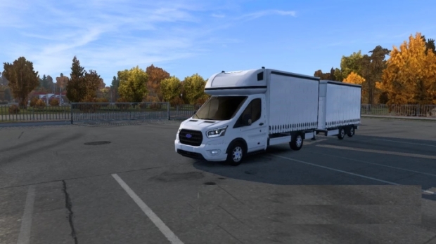 ETS2 - Ford Transit Megapack Trailers & Fix