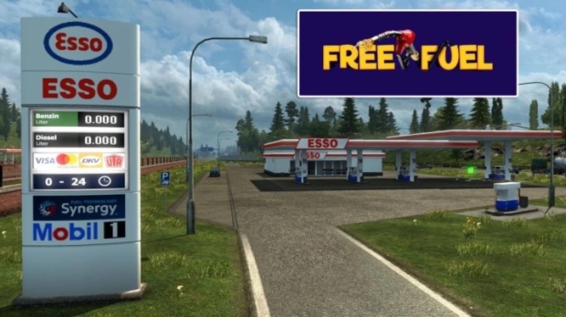 ETS2 - Free Fuel