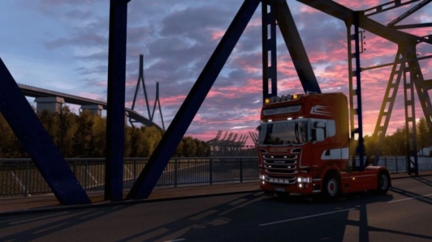 ETS2 - Hamburg 1:1 Map V0.1 Beta