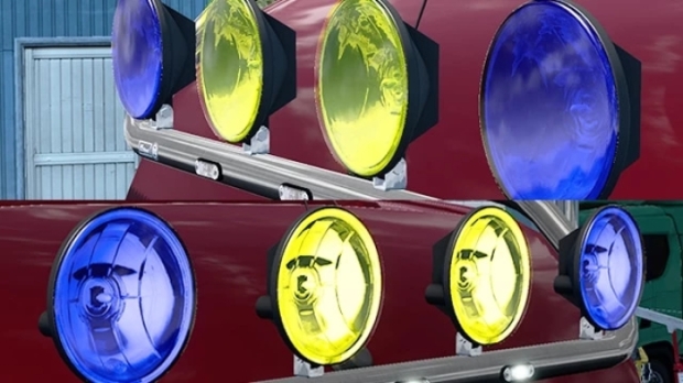 ETS2 - Hella 500 Driving LED Light V1.0