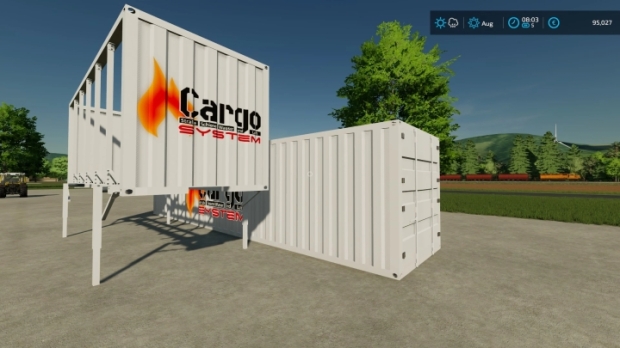 FS22 - HoT Container Wood V1.0