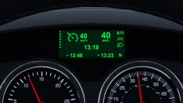 ATS - Kenworth W900 Improved Dashboard V1.0