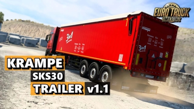 ETS2 - Krampe SKS30 Trailer V1.1