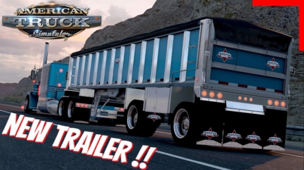 ATS - Mac Simizer Dump Trailer  | American Truck Simulator 