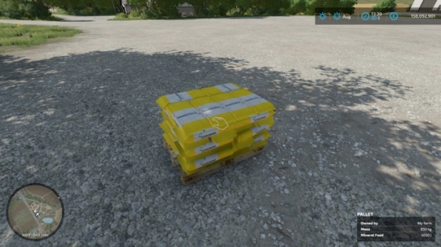 FS22 - MineralFutter Palette XXL V1.0.2.0