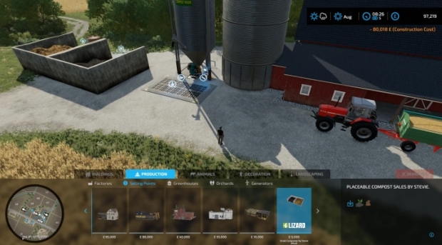 FS22 - Placeable Small Composter