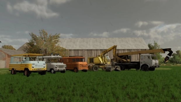 FS22 - Placeable Vehicles Pack V1.0