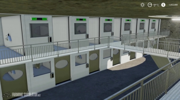 FS22 - Police Station with Jail V1.0