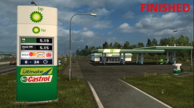 ETS2 - Real European Gas Stations Reloaded