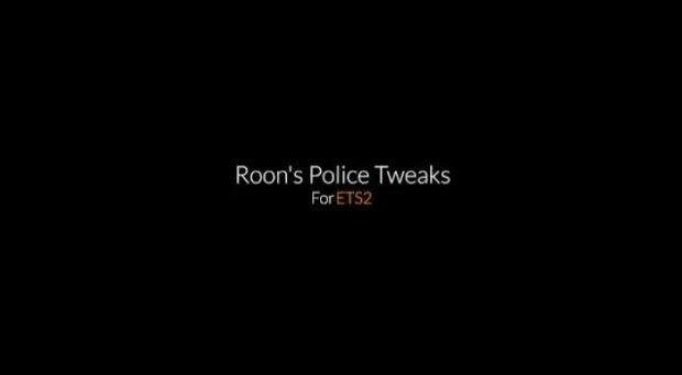 ETS2 - Roons Police Tweaks V1.3