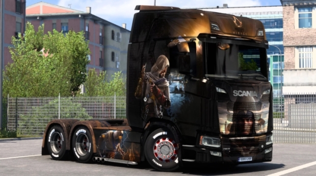 ETS2 - Scania Assassins Creed Mirage Skin