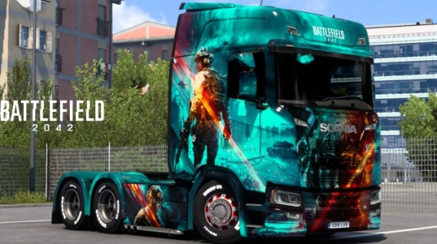 ETS2 - Scania Battlefield 2042 Skin
