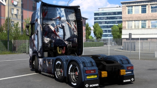 ETS2 - Scania Chainsaw Man Skin